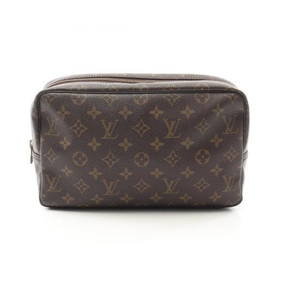 Louis Vuitton Handbags - Louis Vuitton Canvas Bag Monogram Truss Toilette Pouch Brown